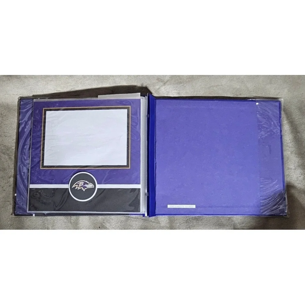 NFL Baltimore Ravens Scrapbook Complete Kit 8x8 12 Pages C.R. Gibson New